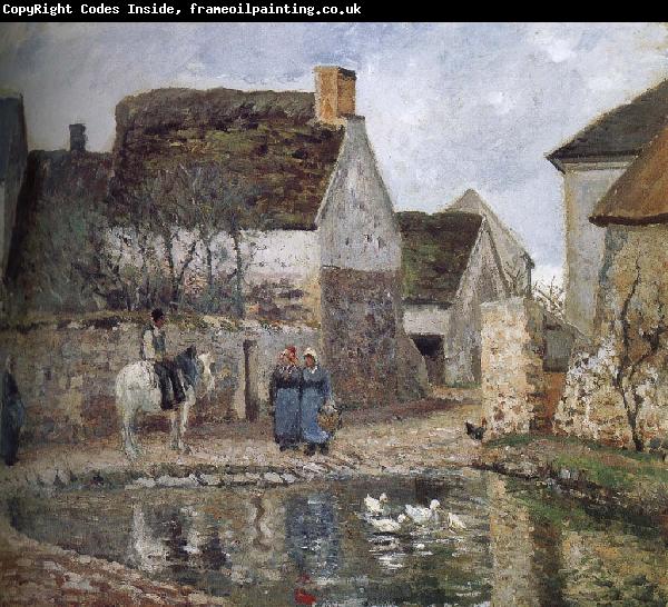 Camille Pissarro Enno s pond
